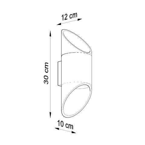 Sollux Lighting Kinkiet PENNE 30 biały