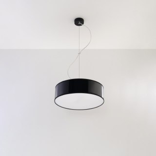 Sollux Lighting Lampa wisząca ARENA 35 czarna