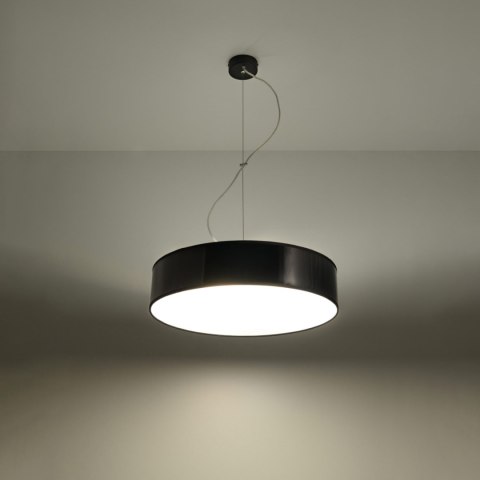 Sollux Lighting Lampa wisząca ARENA 45 czarna