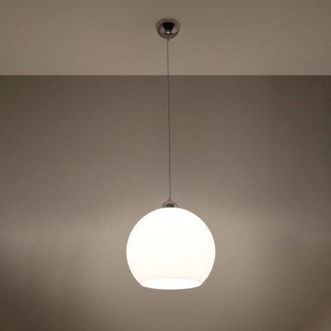 Sollux Lighting Lampa wisząca BALL biała
