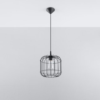 Sollux Lighting Lampa wisząca CELTA czarna