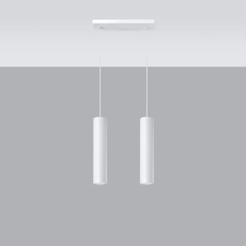 Sollux Lighting Lampa wisząca LAGOS 2 biały