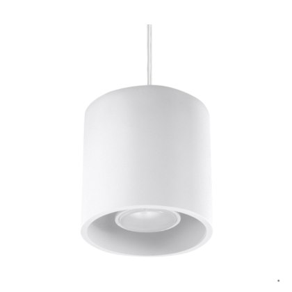 Sollux Lighting Lampa wisząca ORBIS 1 biały