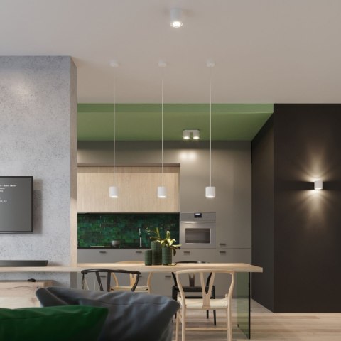 Sollux Lighting Lampa wisząca ORBIS 1 biały