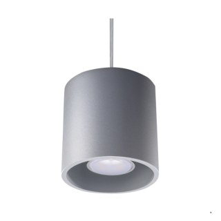 Sollux Lighting Lampa wisząca ORBIS 1 szary