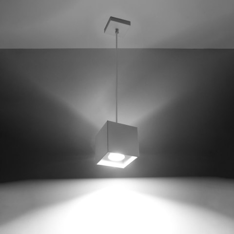 Sollux Lighting Lampa wisząca QUAD 1 biały
