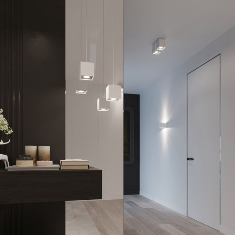 Sollux Lighting Lampa wisząca QUAD 1 biały
