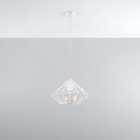 Sollux Lighting Lampa wisząca UMBERTO biała