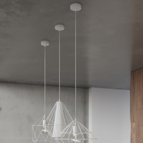 Sollux Lighting Lampa wisząca UMBERTO biała