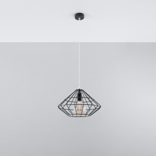Sollux Lighting Lampa wisząca UMBERTO czarna