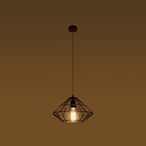 Sollux Lighting Lampa wisząca UMBERTO czarna