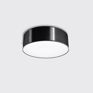 Sollux Lighting Plafon ARENA 25 czarny