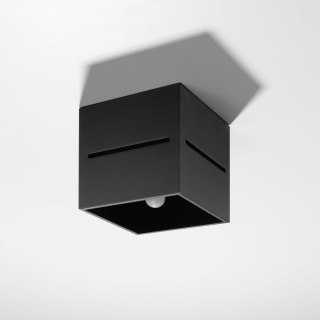Sollux Lighting Plafon LOBO czarny