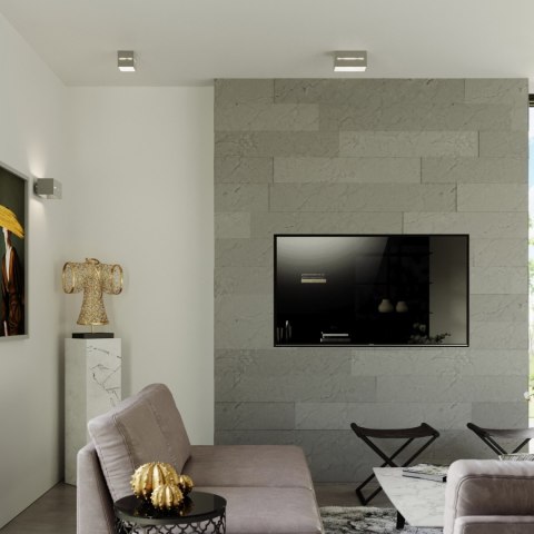 Sollux Lighting Plafon LOBO szary