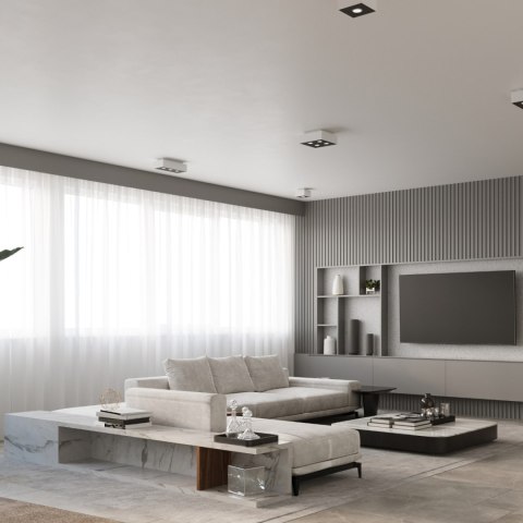 Sollux Lighting Plafon MONO 3 biały