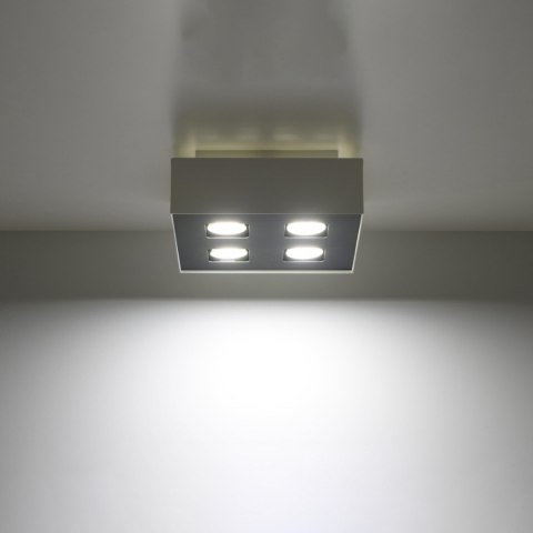 Sollux Lighting Plafon MONO 4 biały