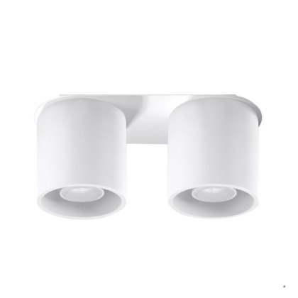 Sollux Lighting Plafon ORBIS 2 biały