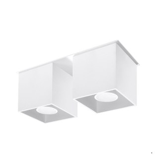 Sollux Lighting Plafon QUAD 2 biały