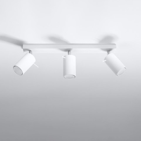 Sollux Lighting Plafon RING 3L biały