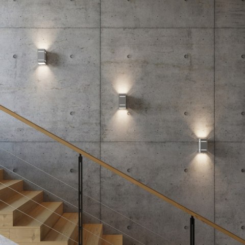 Sollux Lighting Kinkiet BLOCCO szary