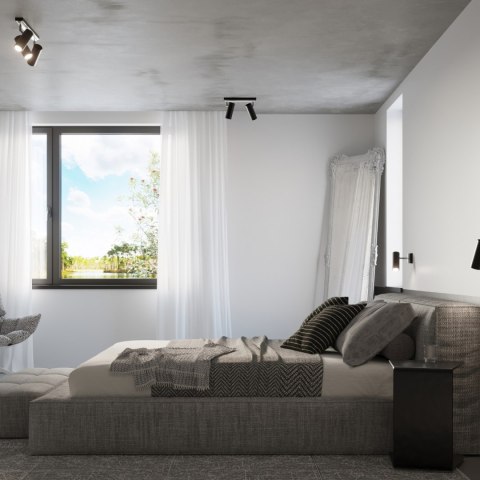 Sollux Lighting Kinkiet DIREZIONE czarny