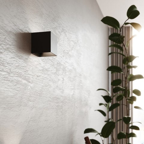 Sollux Lighting Kinkiet LUCA czarny LED IP54