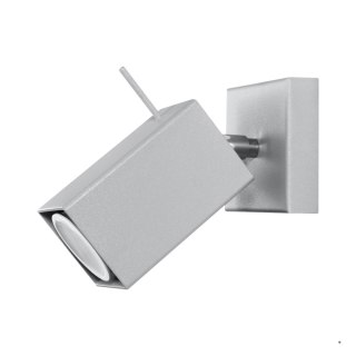Sollux Lighting Kinkiet MERIDA 1 szary