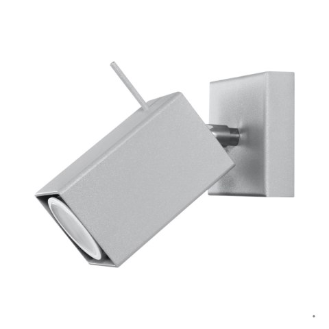 Sollux Lighting Kinkiet MERIDA 1 szary