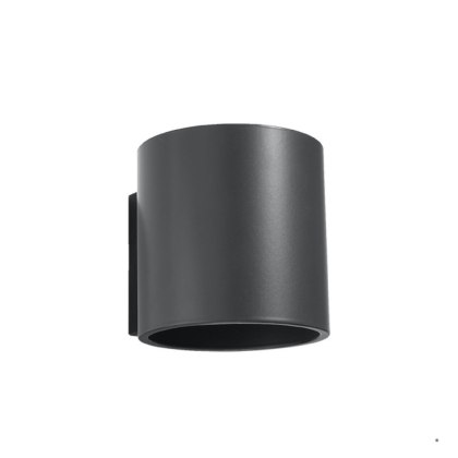 Sollux Lighting Kinkiet ORBIS 1 antracyt