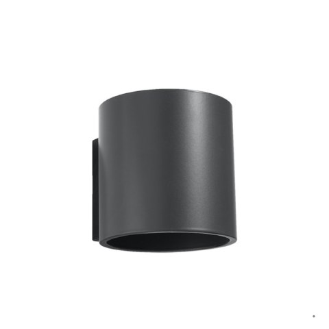Sollux Lighting Kinkiet ORBIS 1 antracyt