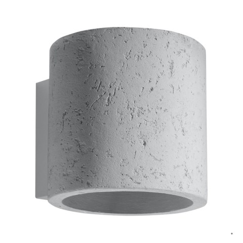 Sollux Lighting Kinkiet ORBIS beton