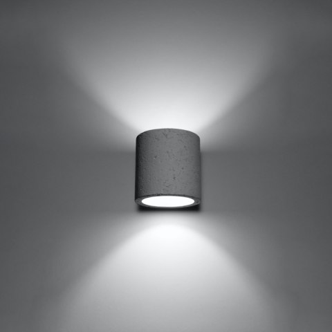 Sollux Lighting Kinkiet ORBIS beton