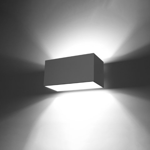 Sollux Lighting Kinkiet QUAD MAXI szary