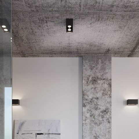 Sollux Lighting Kinkiet QUAD MAXI szary
