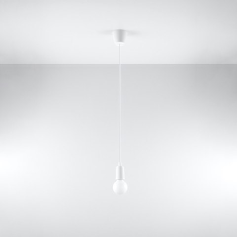 Sollux Lighting Lampa wisząca DIEGO 1 biała