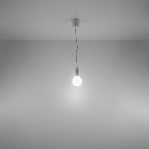 Sollux Lighting Lampa wisząca DIEGO 1 biała