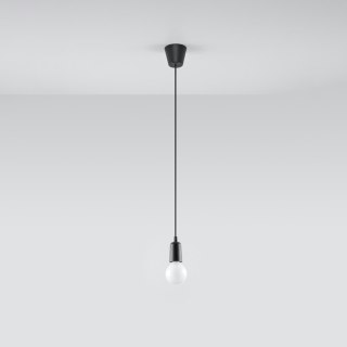 Sollux Lighting Lampa wisząca DIEGO 1 czarna