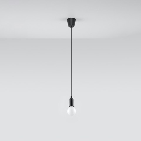 Sollux Lighting Lampa wisząca DIEGO 1 czarna