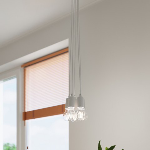 Sollux Lighting Lampa wisząca DIEGO 5 biała
