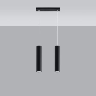 Sollux Lighting Lampa wisząca LAGOS 2 czarny