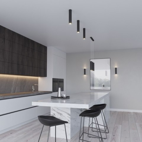 Sollux Lighting Lampa wisząca LAGOS 2 czarny