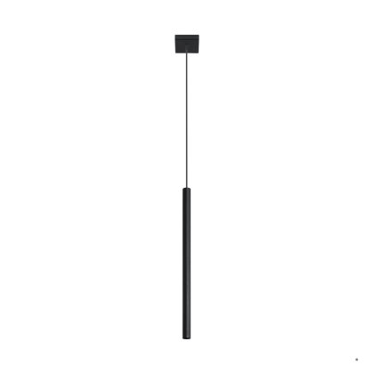 Sollux Lighting Lampa wisząca PASTELO 1 czarna