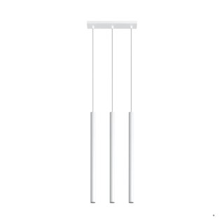 Sollux Lighting Lampa wisząca PASTELO 3 biała