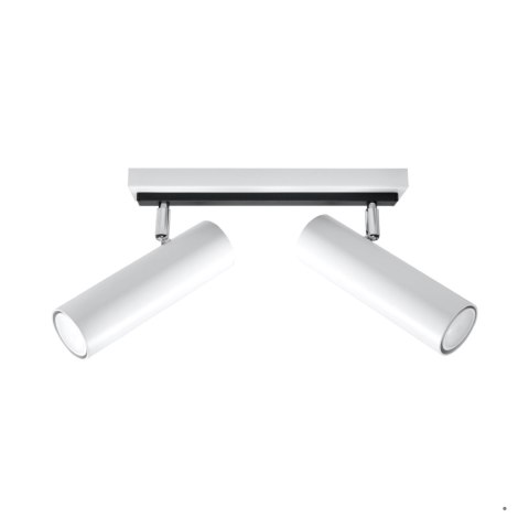 Sollux Lighting Plafon DIREZIONE 2 biały