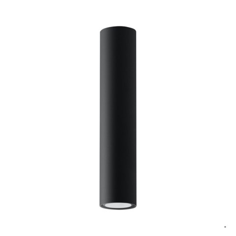 Sollux Lighting Plafon LAGOS 30 czarny