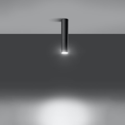 Sollux Lighting Plafon LAGOS 30 czarny