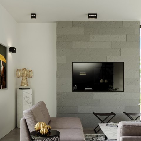 Sollux Lighting Plafon LOBO MAXI czarny