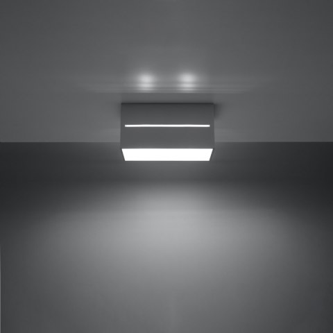 Sollux Lighting Plafon LOBO MAXI szary