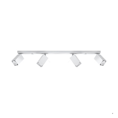 Sollux Lighting Plafon MERIDA 4L biały