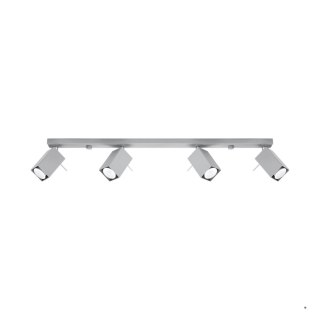 Sollux Lighting Plafon MERIDA 4L szary